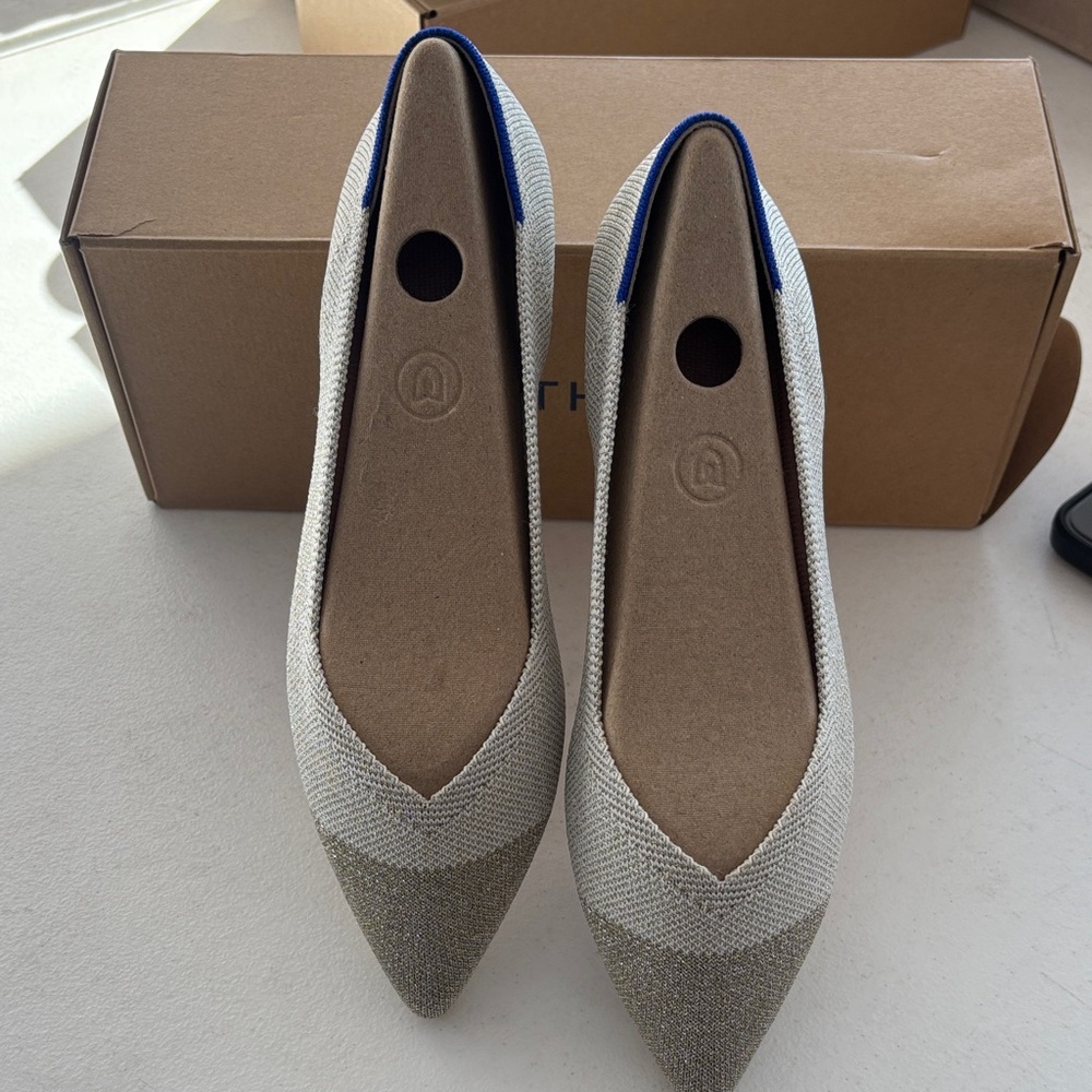 Rothy's DIAMOND METALLIC THE POINT